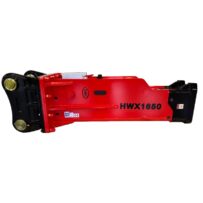 SB131 hydraulic breaker with auto grease lubrication system